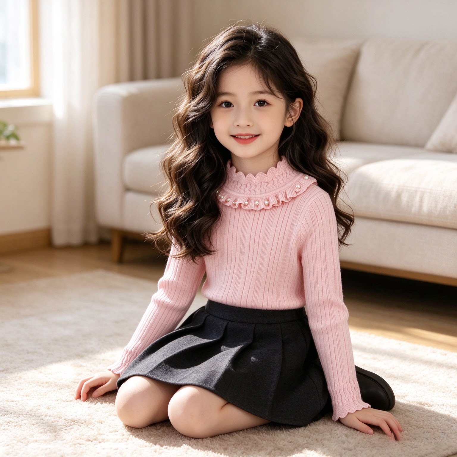 女童毛衣冬装2026新款洋