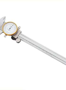 ll高精度不锈钢带表卡尺0-150/200/300MM 游标专业测量工具电子数