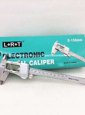 L+R+T数显卡尺0-150mm 不锈钢数显游标卡尺 电子数显卡尺