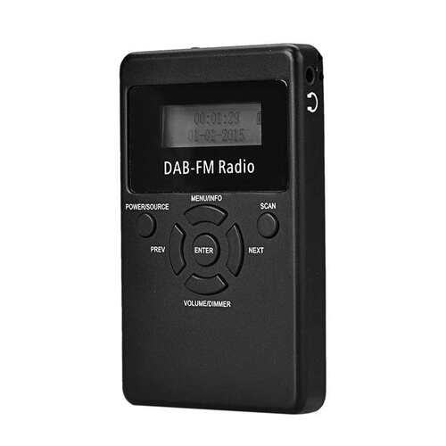 便携式迷你DAB数字广播收音机mini digital DAB+FM radio