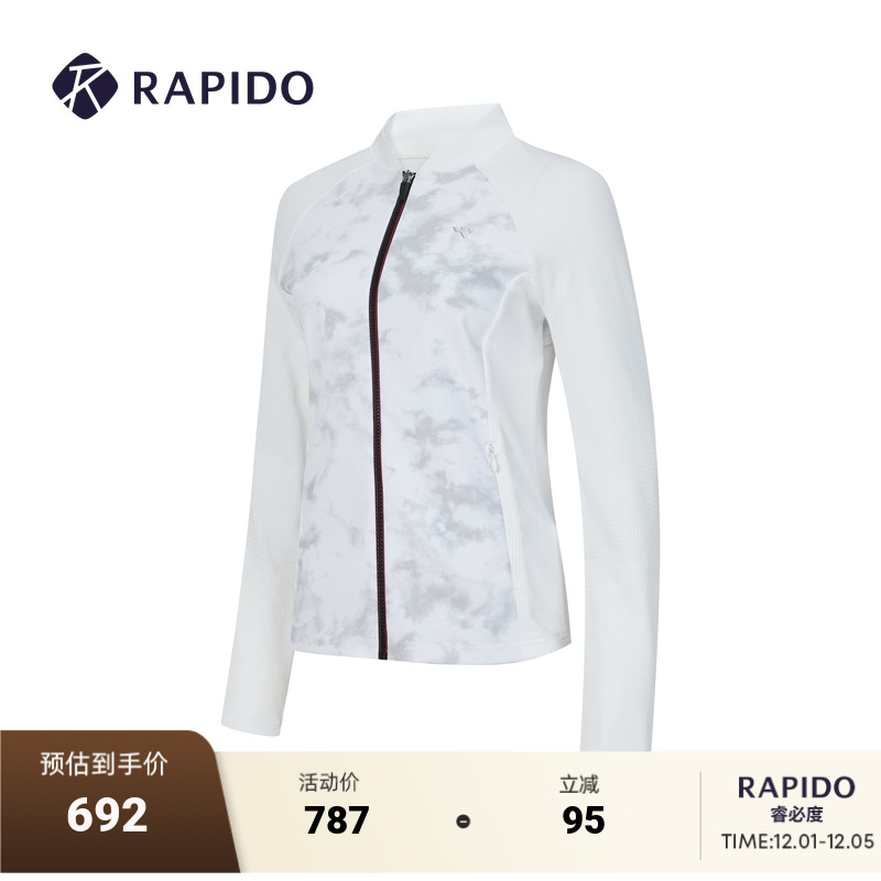 RAPIDO新款女士GOLF立领夹克