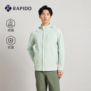抗菌夹克外套 新品 RAPIDO雳霹道2025年春夏男士 防晒UPF100