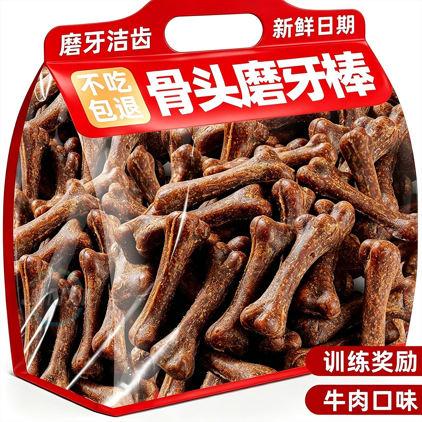 小宠磨牙洁齿骨除口臭补钙
