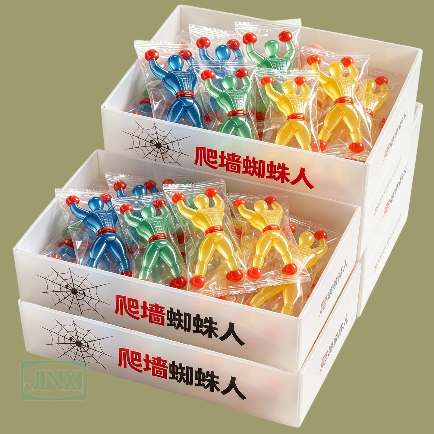 大号粘墙蜘蛛人整蛊解压玩具