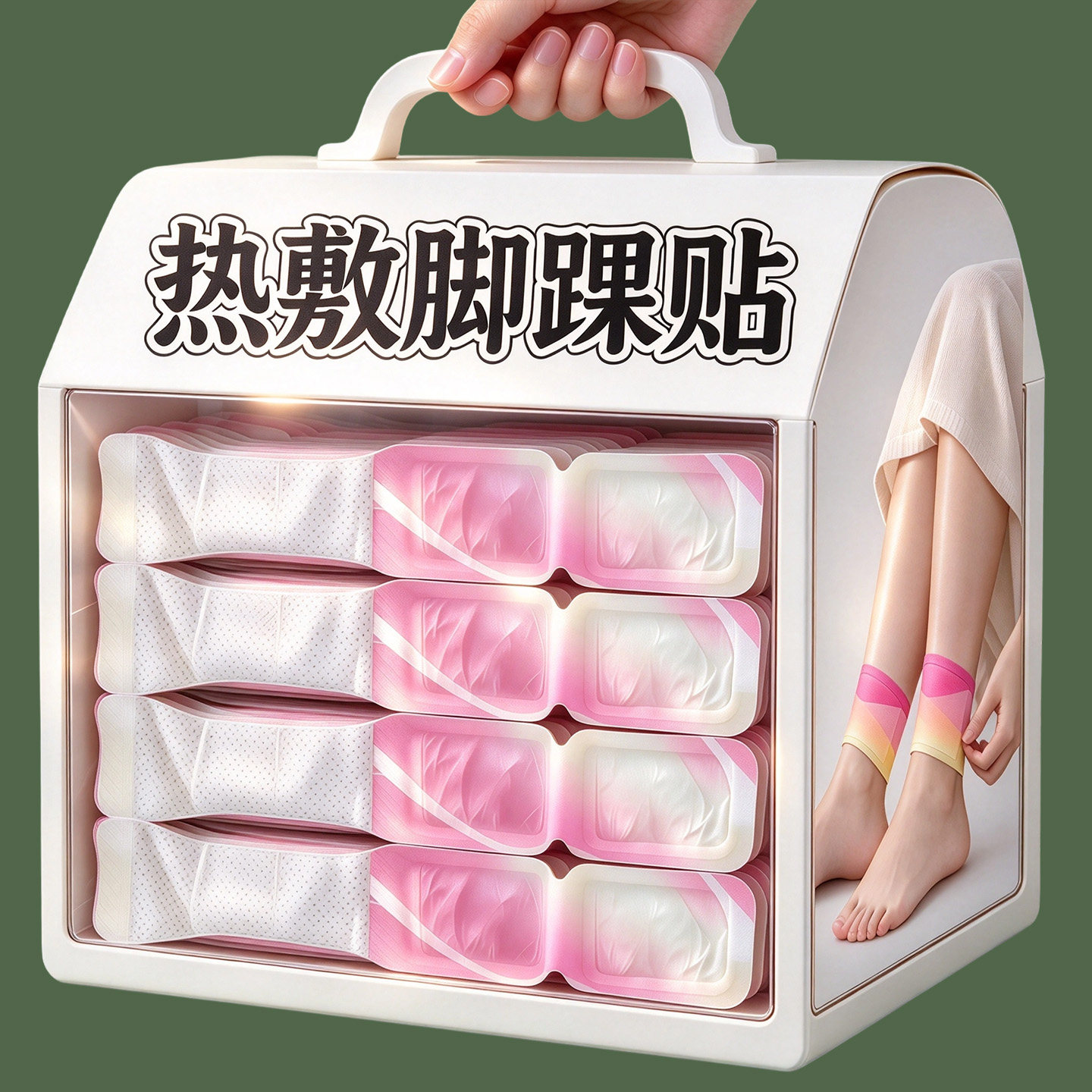 脚踝专用蒸汽贴柔软亲肤/不烫踝