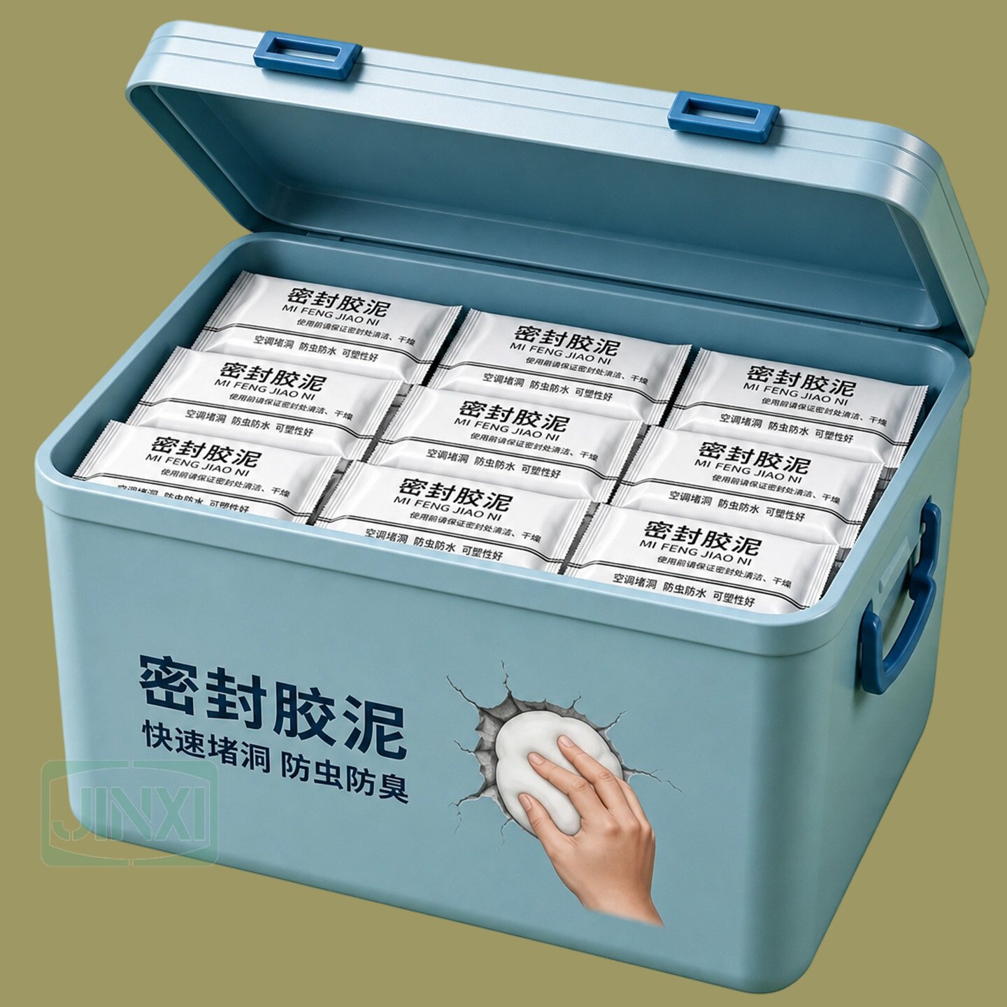 强力防水防霉密封胶泥马桶孔洞