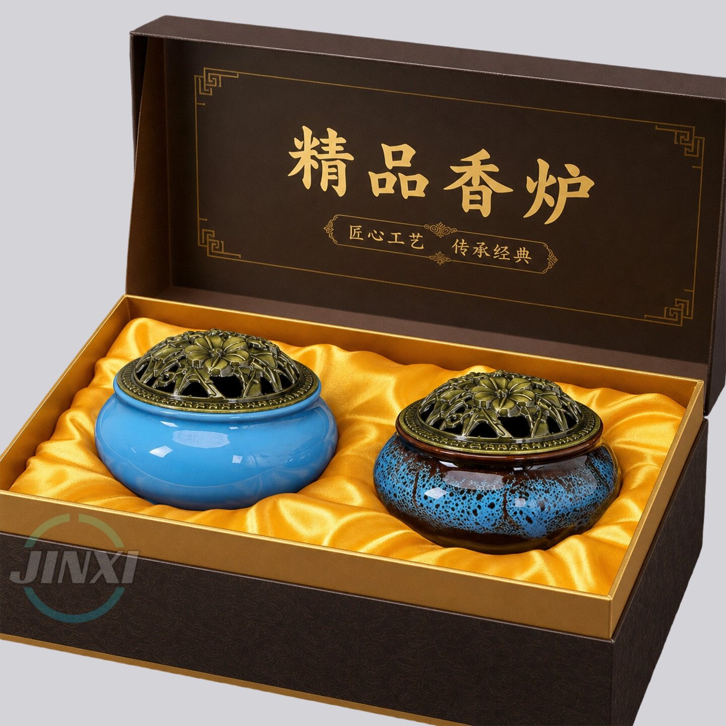 檀香家用盘香艾草古典熏香炉