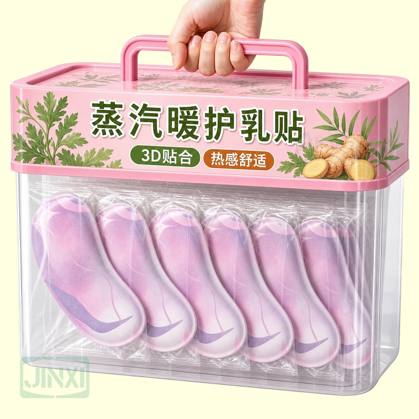 草本长效恒温暖护乳贴