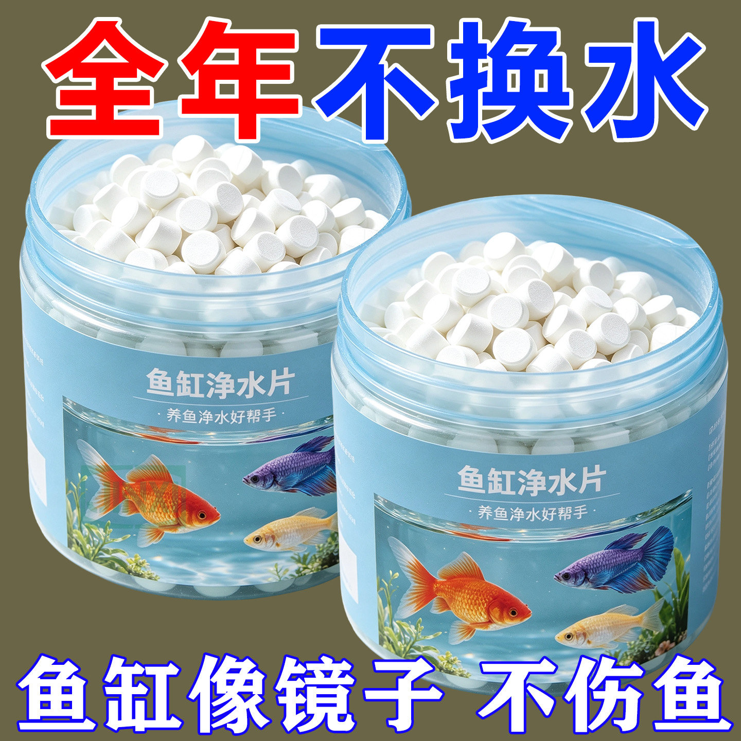 一片净水/杀菌消毒【轻松养鱼】