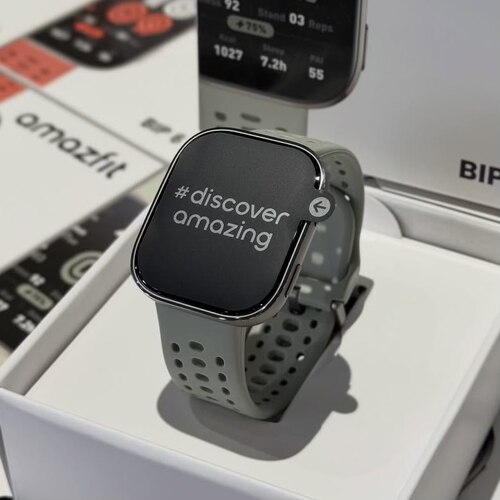 美国代购Amazfit Bip 6智能手表手环国际版 跑步运动心率睡眠监测