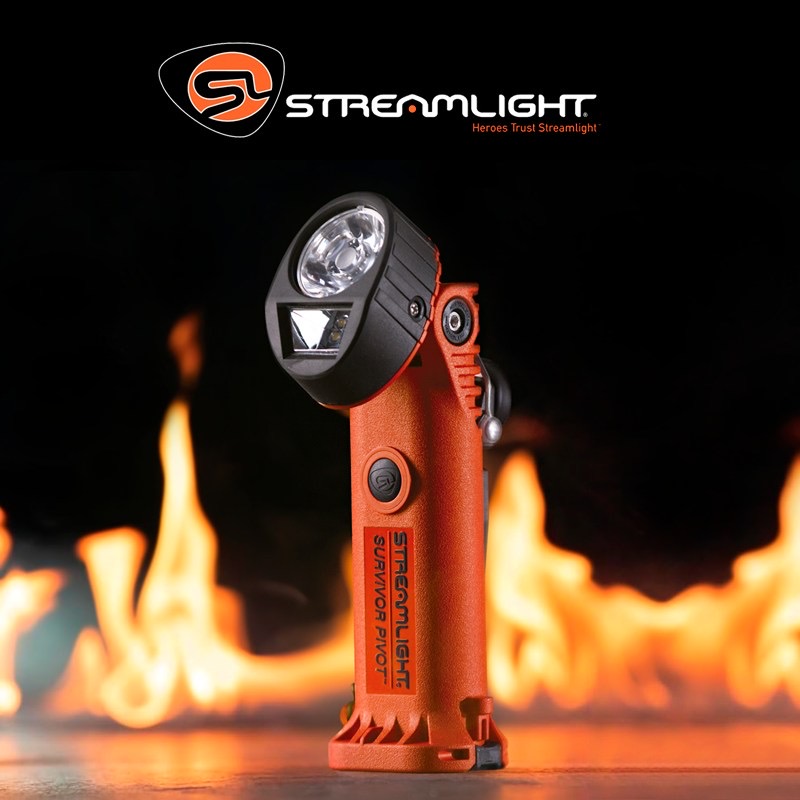 美国Streamlight幸存者Survivor 溪流之光 直角防爆手电消防胸灯