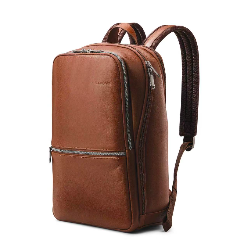 Samsonite新秀丽男双肩包背包商务皮包14寸电脑包出差旅行