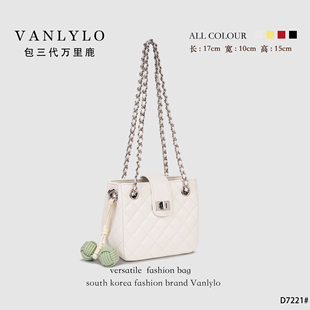 包三代万里鹿新款单肩包D7221