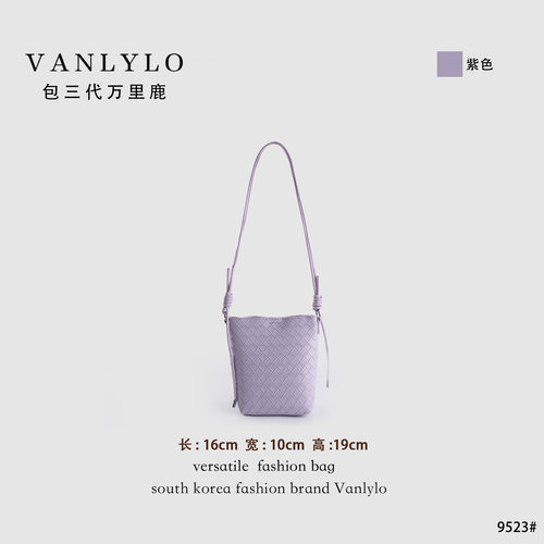 包三代万里鹿新款单肩包9523