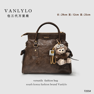 包三代万里鹿新款 手提包7255