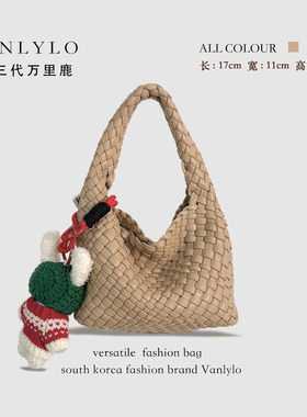 包三代万里鹿新款单肩包9236