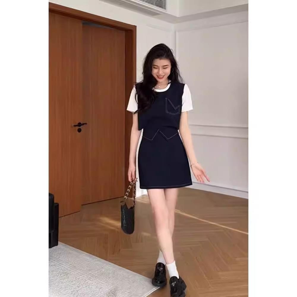 小众设计感气质时髦假两件