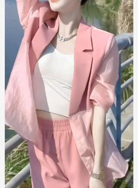 时尚休闲套装女夏季新款宽