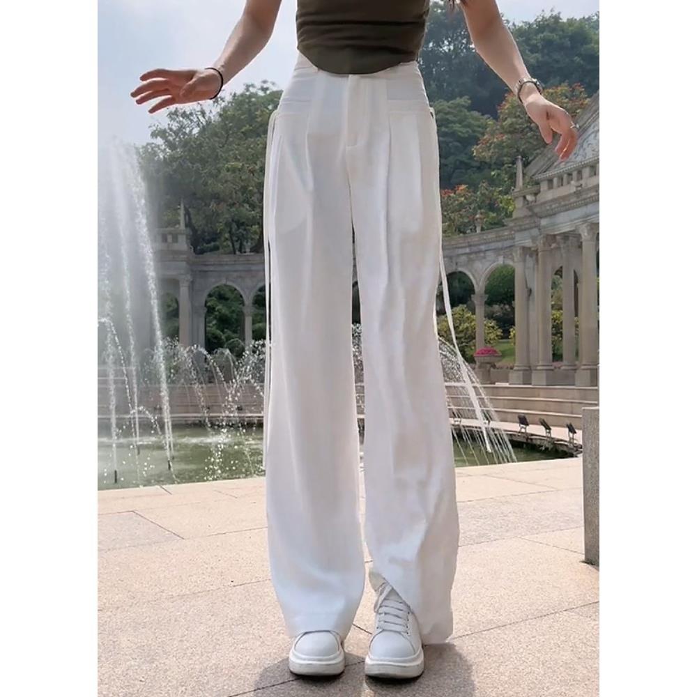 女休闲裤西装2025新款子垂