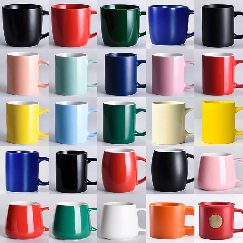 广告杯陶瓷杯加厚定制logo