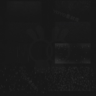 下雨下冰雹雨水雨滴瓢泼大雨暴雨粒子视频素材带Alpha通道