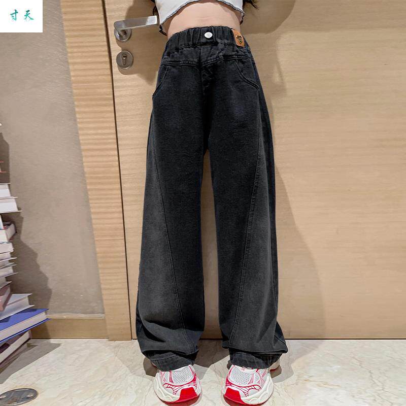 女童牛仔裤夏季薄款2024