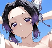 鬼灭之刃蝴蝶忍双面亚克力立牌