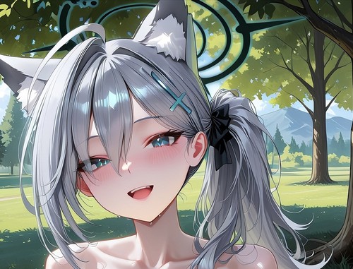 碧蓝档案  砂狼白子·恐怖   双面亚克力立牌