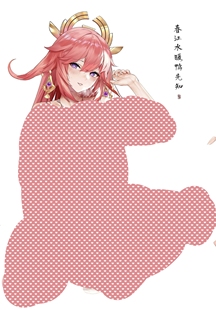 原神八重神子双面亚克力立牌
