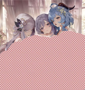 原神申鹤刻晴甘雨八重神子双面亚克力立牌