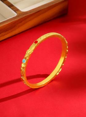 鲤鱼珐琅手镯女时尚2025新款