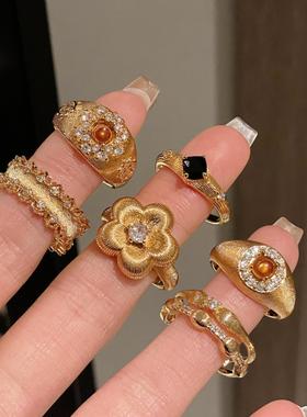 小众复古高级感配饰女中古风