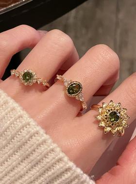 太阳花中古法式复古轻奢高级感