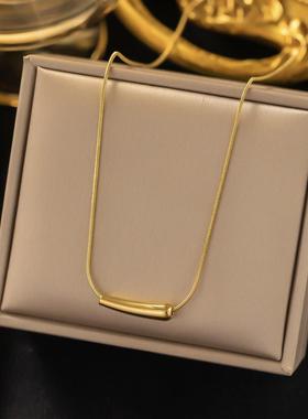 2024新款茄子项链简约冷淡风时尚