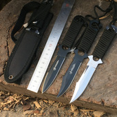 小直刀开刃绑腿潜水刀礼品防身战术刀具锋利野营野外求生户外用品