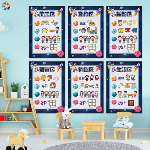 星空宇宙标识区域规则环境创设