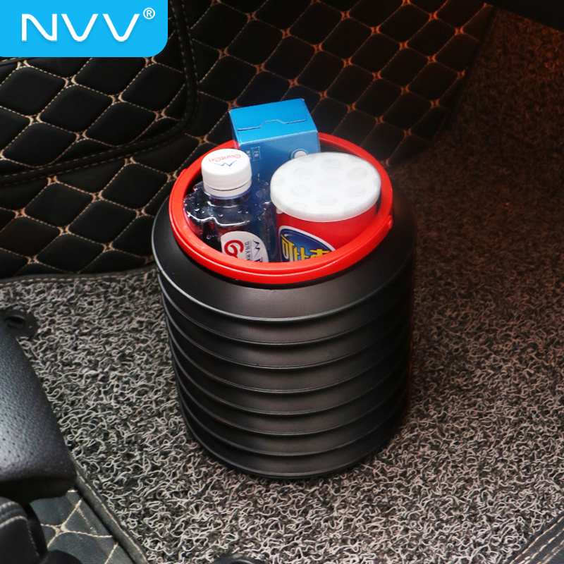 NVV车载垃圾桶可折叠汽车内用大容量车用收纳桶