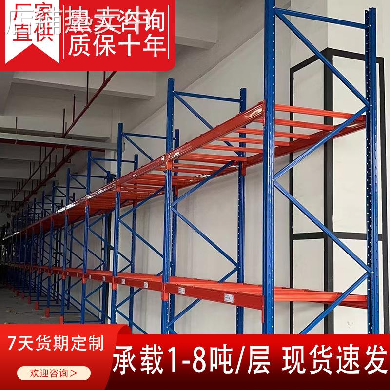 托盘式仓储仓库货架库房重型高位加厚多层大型横梁式置物架货物架