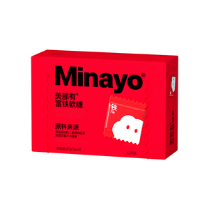 Minayo成人儿童通用富铁软糖