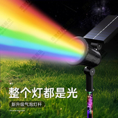 太阳能户外射灯景观庭院灯超亮防水地插灯室外家用花园草坪照树灯