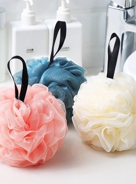 高档大号洗澡沐浴球不散浴花球可爱搓澡起泡洗浴用女沐浴花洗澡巾