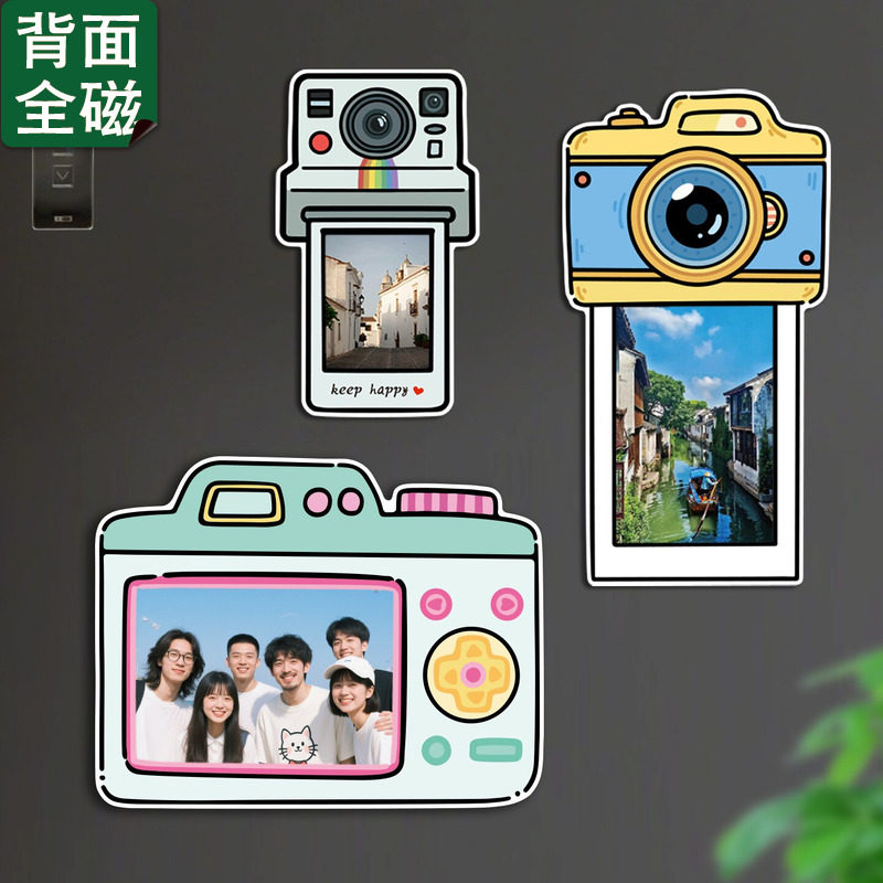 小红书热推拍立得磁吸相框装饰