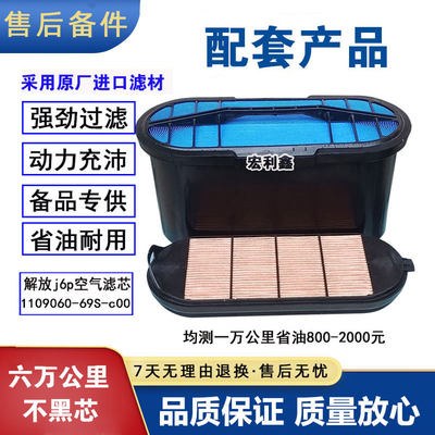原厂解放j6pj6空气滤芯纳米蜂窝