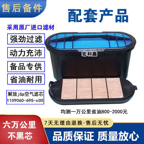 原厂解放j6pj6空气滤芯纳米蜂窝