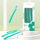 3支装 高级安全型刮眉毛神器女士专用初学者修眉刀套装 新款 花美惠