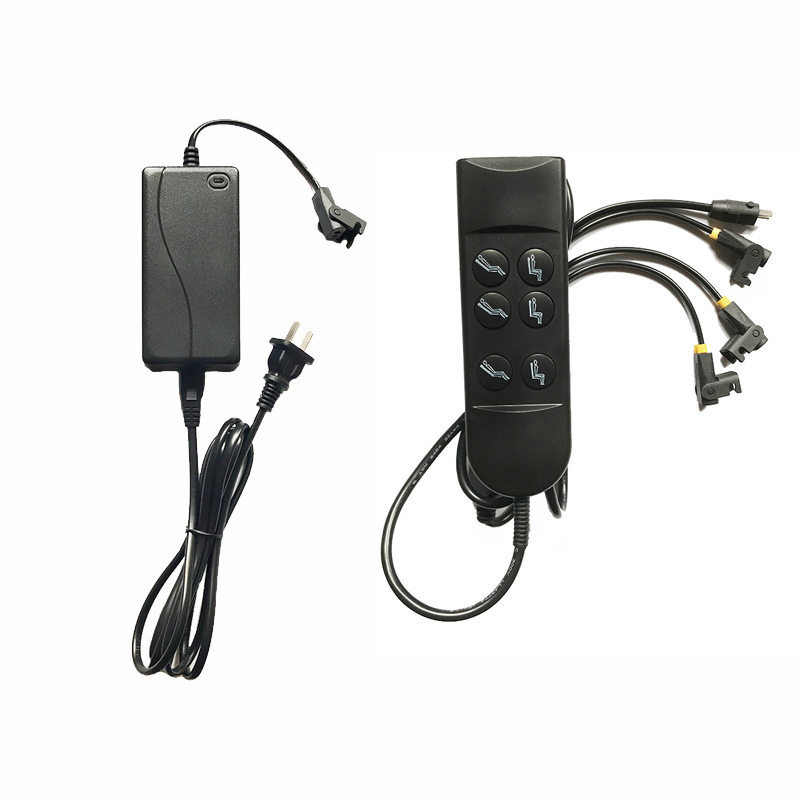 电动升降手控器 电动推杆 足浴沙发  双电机控制器智能控制