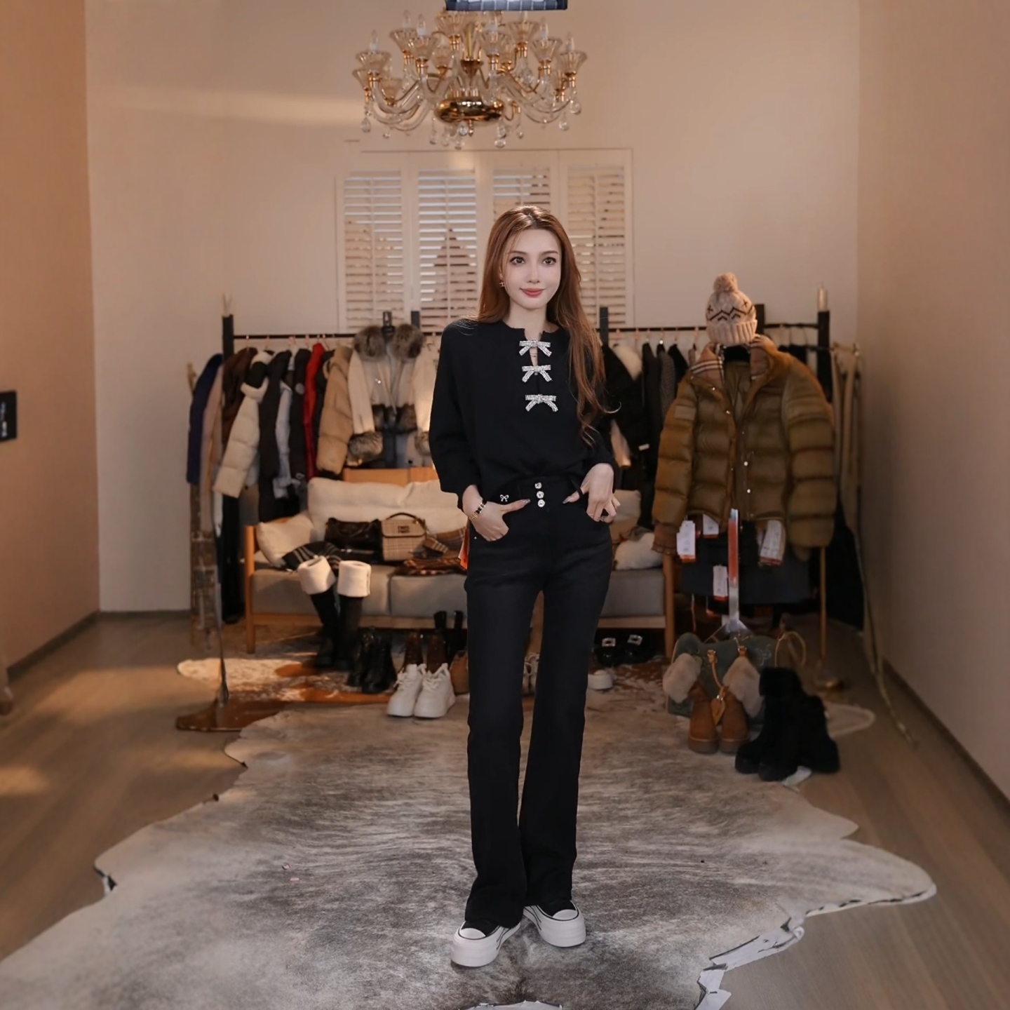 MieleKohler冬季新款牛仔裤女款