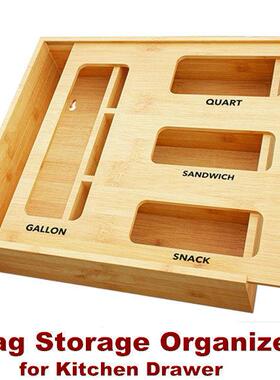 Bag Storage Organizer Baggie Kitchen Drawer Organization