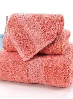 全棉毛巾浴巾三件套100% Cotton Beach Bath Face Towel Set 3pcs