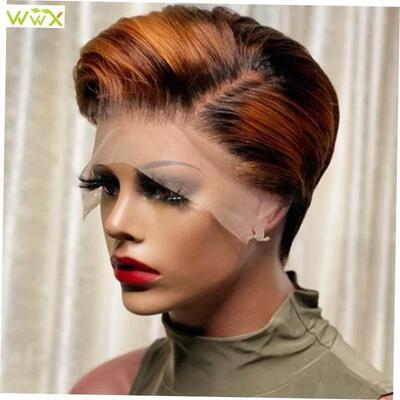 Wigs Ponytail Bob Cap Afro Lace Wig Human Hair Brazilian
